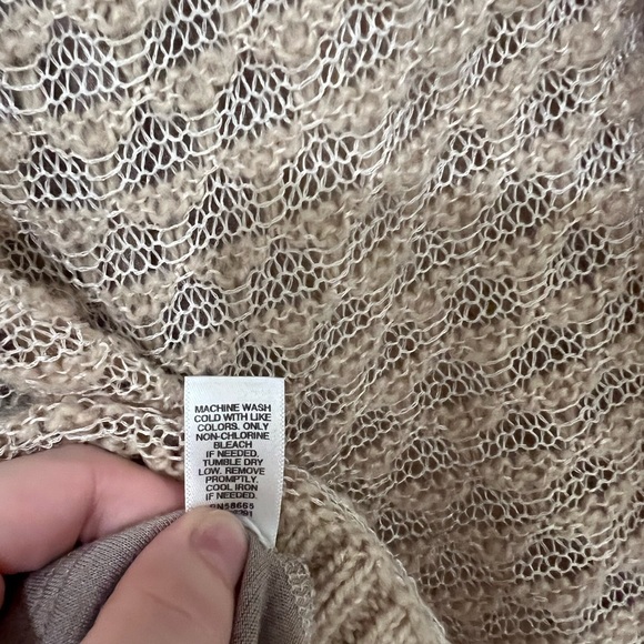 Frenchi Tan Sweater with Undershirt - Picture 8 of 9